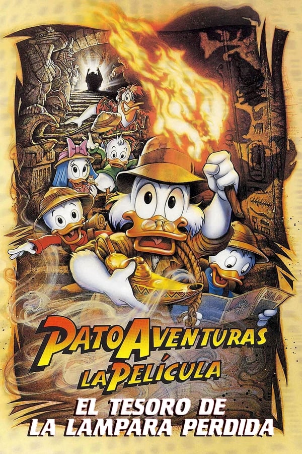 Patoaventuras la película: El tesoro de la lámpara perdida (1990)